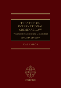 Imagen de portada: Treatise on International Criminal Law 2nd edition 9780192844262