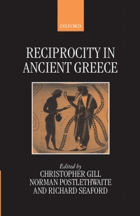 Imagen de portada: Reciprocity in Ancient Greece 1st edition 9780198149972