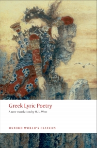 Imagen de portada: Greek Lyric Poetry 9780199540396
