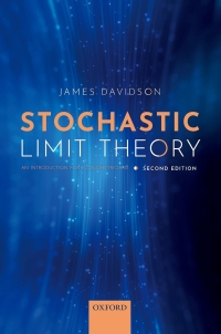 Cover image: Stochastic Limit Theory 2nd edition 9780192658791