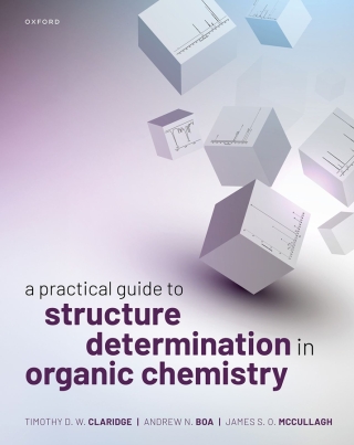 Cover image: A Practical Guide to Structure Determination in Organic Chemistry 1st edition 9780198712565