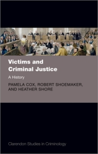 Cover image: Victims and Criminal Justice 1st edition 9780192846488