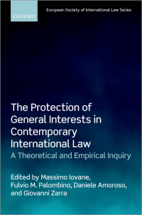Titelbild: The Protection of General Interests in Contemporary International Law 9780192846501