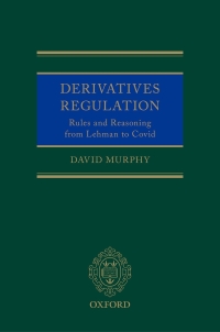 صورة الغلاف: Derivatives Regulation 9780192846570