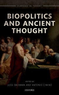 صورة الغلاف: Biopolitics and Ancient Thought 9780192847102