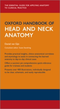 صورة الغلاف: Oxford Handbook of Head and Neck Anatomy 9780198767831