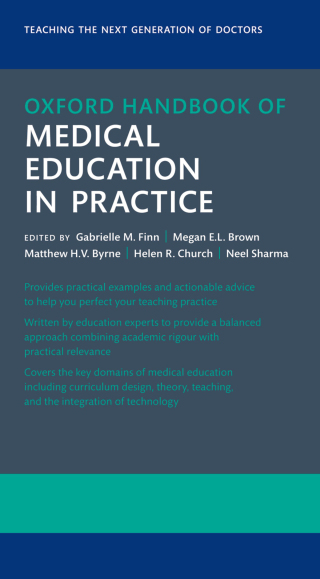 Cover image: Oxford Handbook of Medical Education in Practice 1st edition 9780192848710