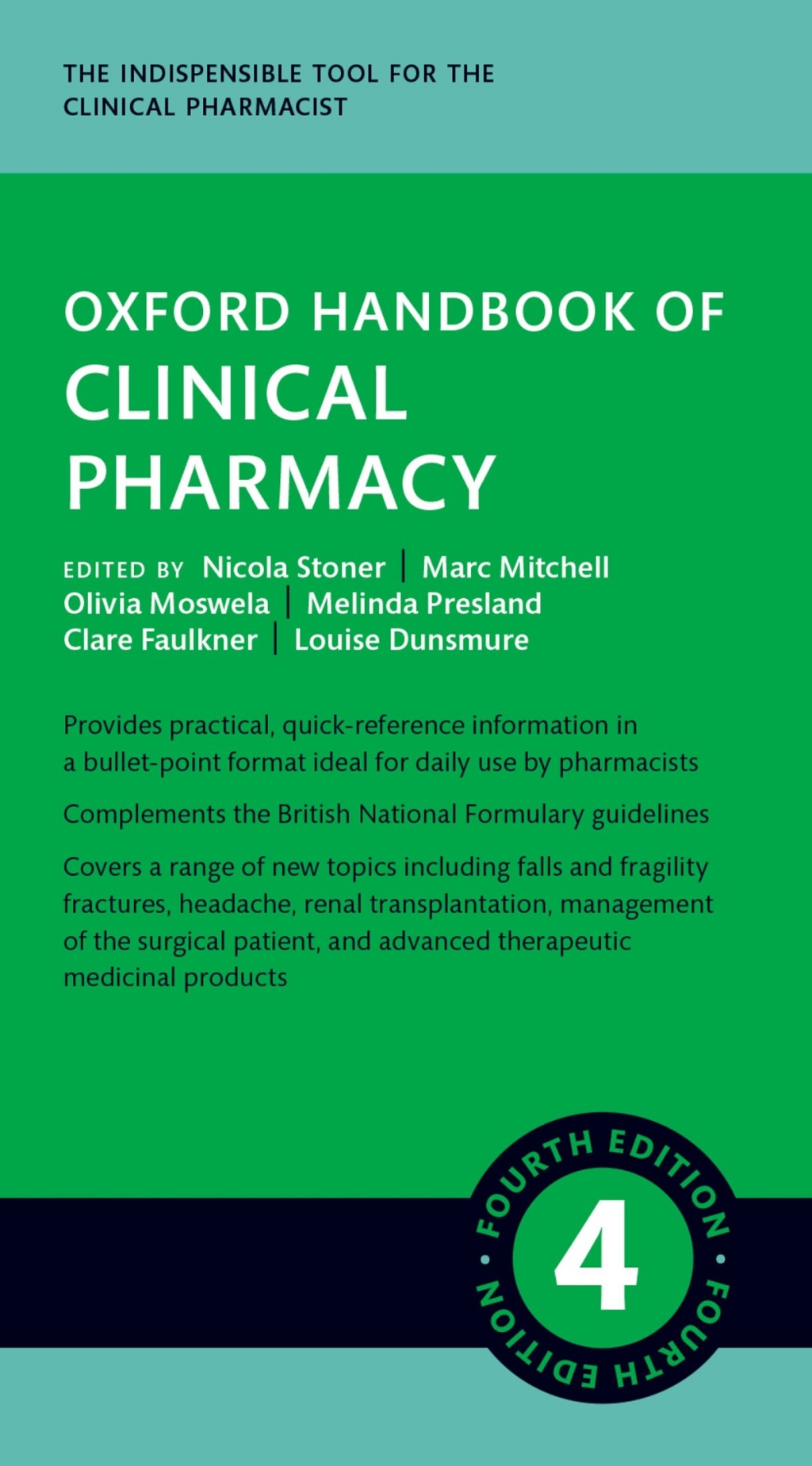 ISBN 9780192855169 product image for Oxford Handbook of Clinical Pharmacy - 4th Edition (eBook Rental) | upcitemdb.com