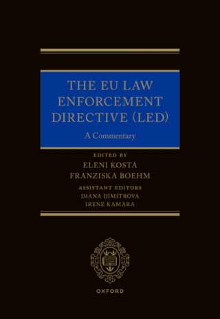 Immagine di copertina: The EU Law Enforcement Directive (LED) 9780192855220
