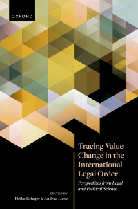 Titelbild: Tracing Value Change in the International Legal Order 9780192855831