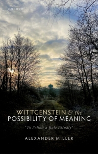 Imagen de portada: Wittgenstein and the Possibility of Meaning 1st edition 9780192856487