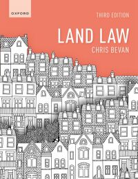 Cover image: Land Law 3rd edition 9780192670762