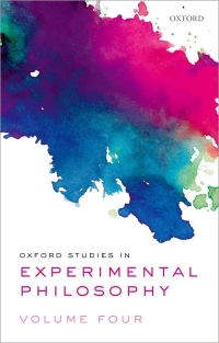 Imagen de portada: Oxford Studies in Experimental Philosophy Volume 4 9780192671028