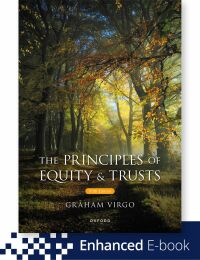 Cover image: The Principles of Equity & Trusts 5th edition 9780192857170