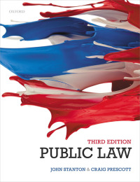 Cover image: Public Law 3rd edition 9780192671936