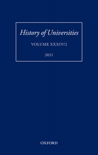 Imagen de portada: History of Universities: Volume XXXIV/2 9780192857545