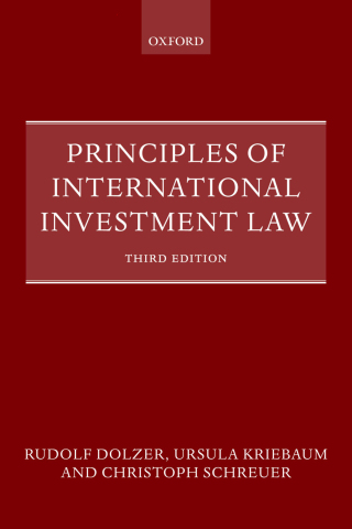 表紙画像: Principles of International Investment Law 3rd edition 9780192672407