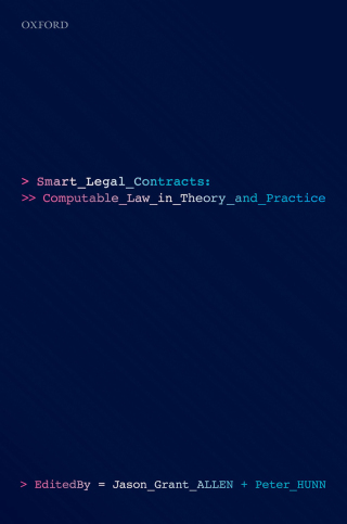 Titelbild: Smart Legal Contracts 9780192674296