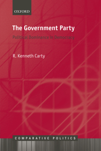 Imagen de portada: The Government Party 9780192858481