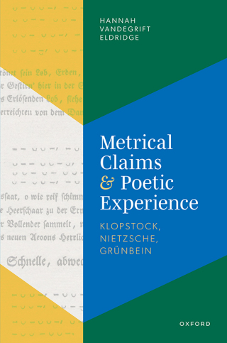 Immagine di copertina: Metrical Claims and Poetic Experience 9780192859211