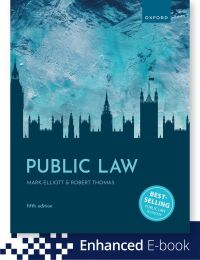Cover image: Public Law 5th edition 9780192862631