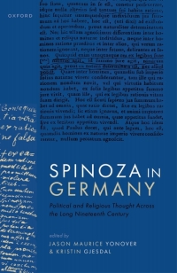 صورة الغلاف: Spinoza in Germany 1st edition 9780192677464