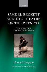 Cover image: Samuel Beckett and the Theatre of the Witness 9780192863263