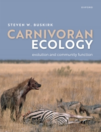 Cover image: Carnivoran Ecology 9780192863249