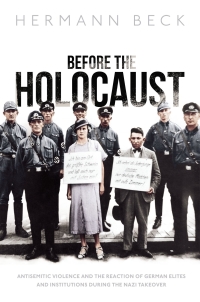 Cover image: Before the Holocaust 9780192865076