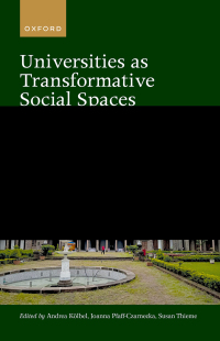 Imagen de portada: Universities as Transformative Social Spaces 9780192689306