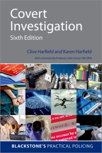 Cover image: Covert Investigation 6th edition 9780192867056