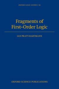 Cover image: Fragments of First-Order Logic 9780192867964