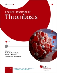 Cover image: The ESC Textbook of Thrombosis 1st edition 9780192869227