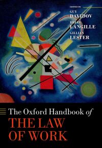 Cover image: The Oxford Handbook of the Law of Work 1st edition 9780192870360