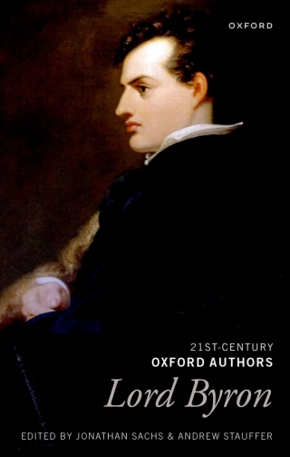 Cover image: Lord Byron 1st edition 9780198733256