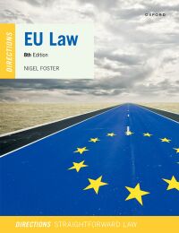 表紙画像: EU Law Directions 8th edition 9780192871404