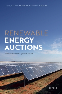 Cover image: Renewable Energy Auctions: Lessons from the Global South 1st edition 9780192871701