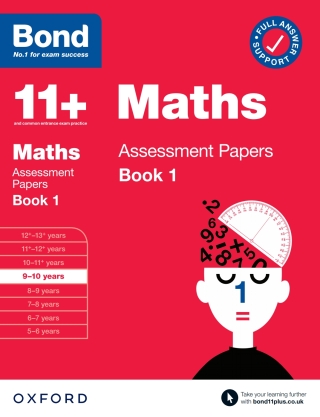Immagine di copertina: Bond 11+: Maths Assessment Papers Book 1 9-10 Years 9780192776457