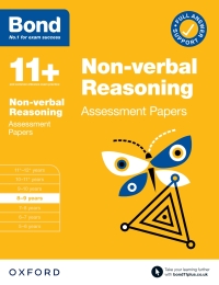 Immagine di copertina: Bond 11+: Bond 11+ Non-verbal Reasoning Assessment Papers 8-9 years 9780192779953