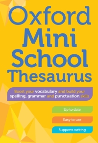 Cover image: Oxford Mini School Thesaurus eBook 9780192784179