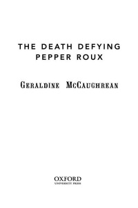 Immagine di copertina: The Death Defying Pepper Roux 9780192756039