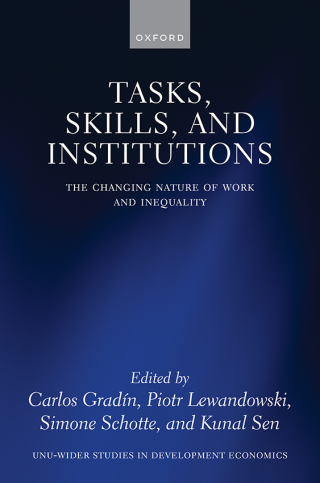 Imagen de portada: Tasks, Skills, and Institutions 9780192872241
