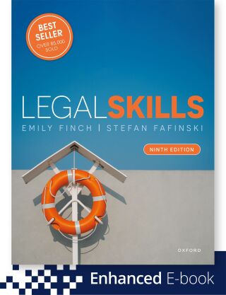 Cover image: Legal Skills 9th edition 9780192873088