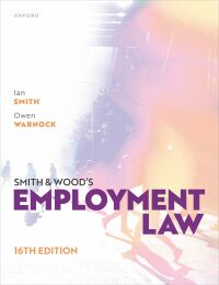 Cover image: Smith & Wood's Employment Law 16th edition 9780192874641