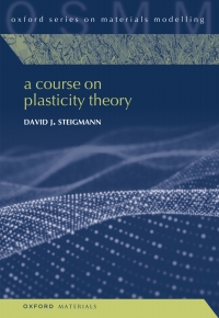 Imagen de portada: A Course on Plasticity Theory 9780192883155