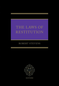 Immagine di copertina: The Laws of Restitution 9780192885029