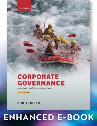 Cover image: Corporate Governance 5th edition 9780192885463