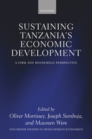 Cover image: Sustaining Tanzania's Economic Development 1st edition 9780192885746