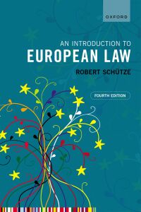 Cover image: An Introduction to European Law 4th edition 9780192885944