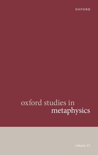 Omslagafbeelding: Oxford Studies in Metaphysics Volume 13 9780192886033